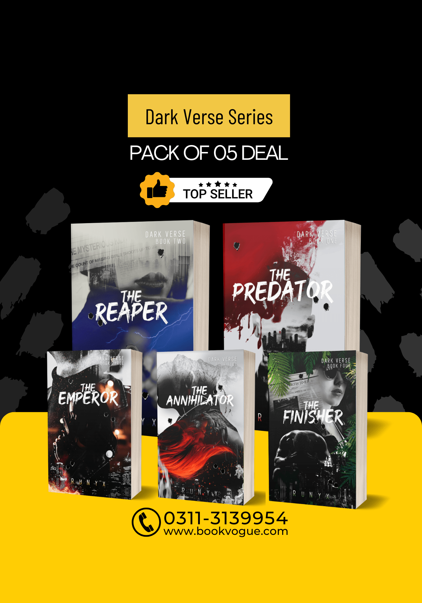 Dark Verse Series | 5 Book Collection - Bookvogue